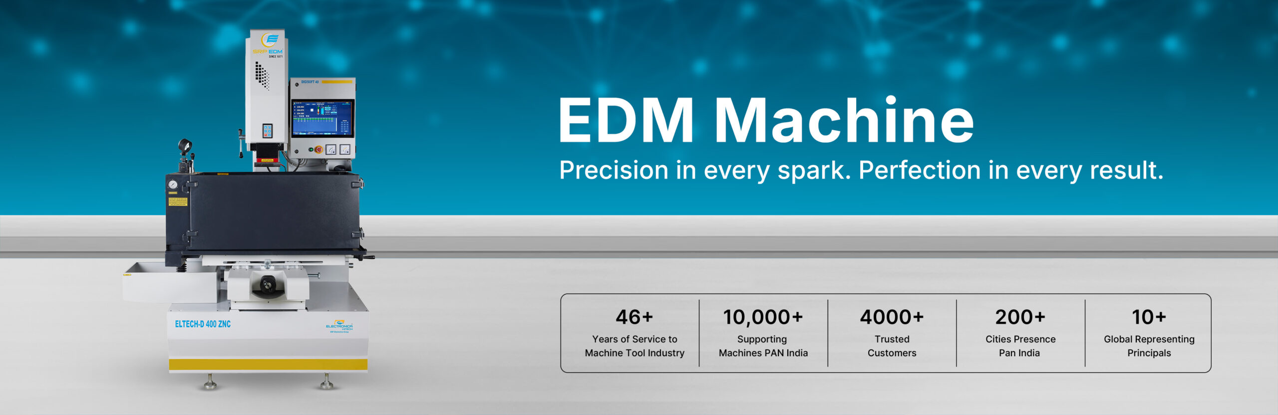 EDM Machine-recision Sparks
